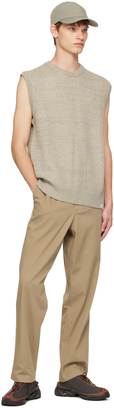 NORSE PROJECTS Khaki Manfred Vest