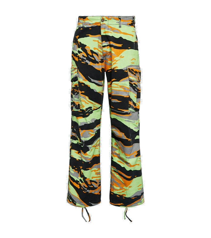 Photo: ERL Printed cotton cargo pants