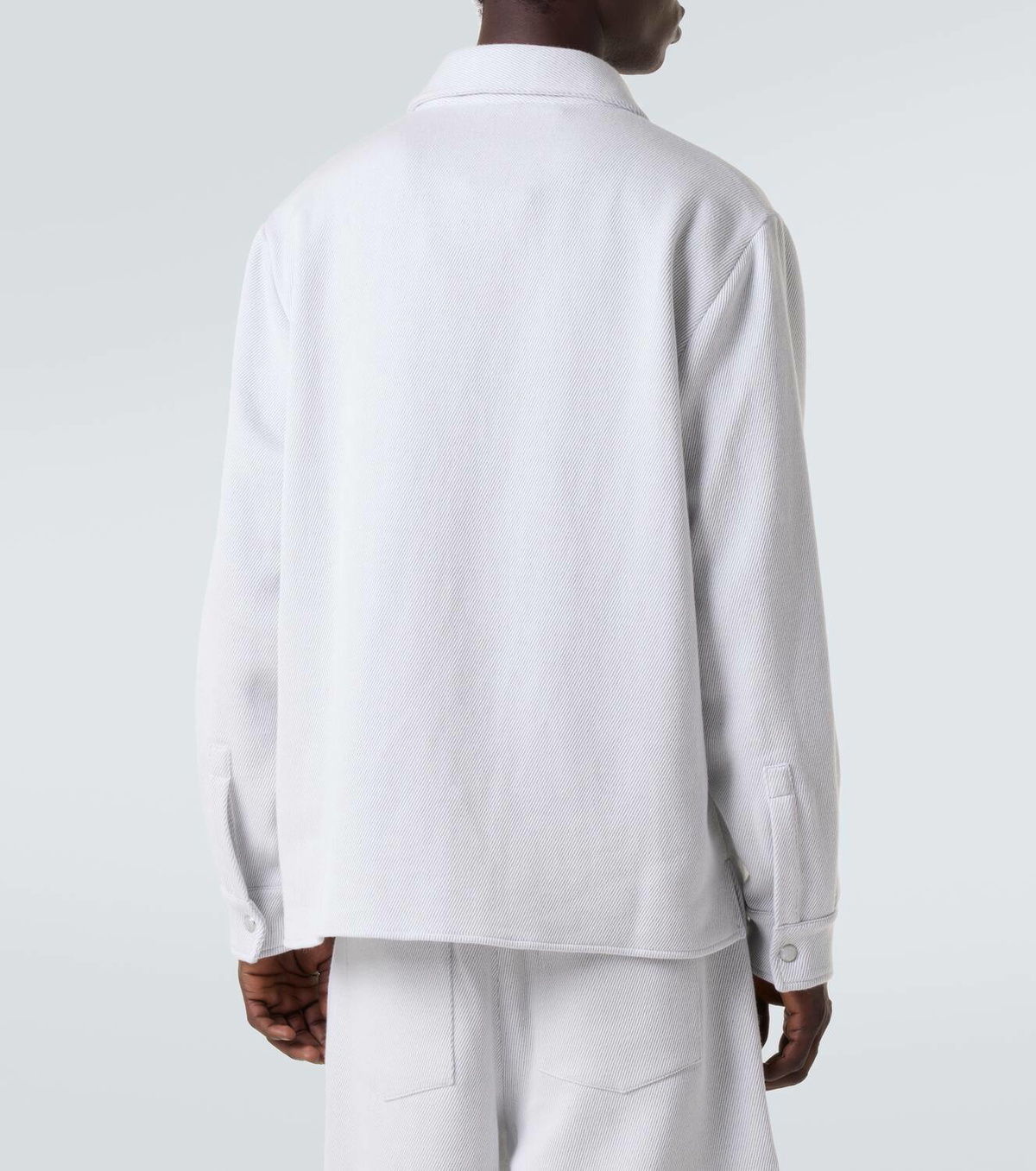 God's True Cashmere Explorer cashmere and cotton denim jacket
