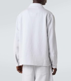 God's True Cashmere Explorer cashmere and cotton denim jacket
