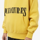 Pleasures Men's Latex Logo Hoody in Mustard