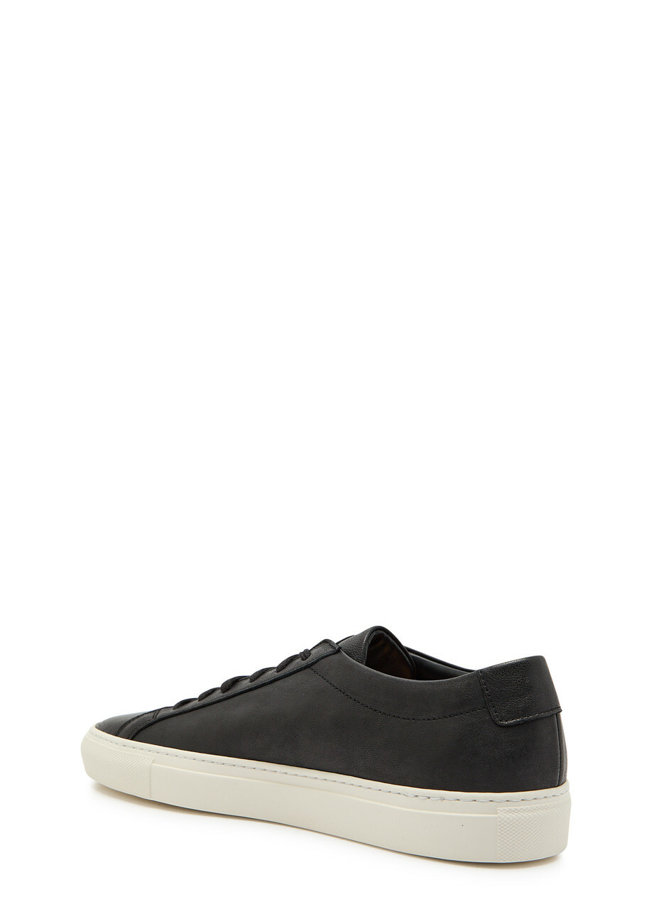 Common Projects Achilles Premium Leather Sneakers Black
