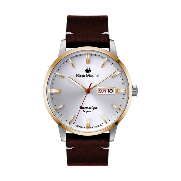 Photo: Rene Mouris Noblesse Automatic White Dial Mens Watch 10105RM3