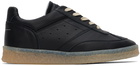 MM6 Maison Margiela Black 6 Court Sneakers