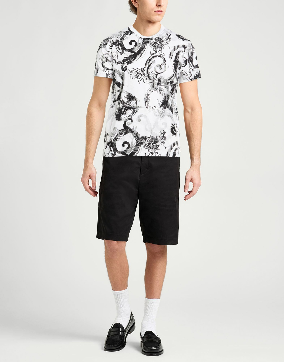 Versace Jeans Couture Mens T-shirt in White