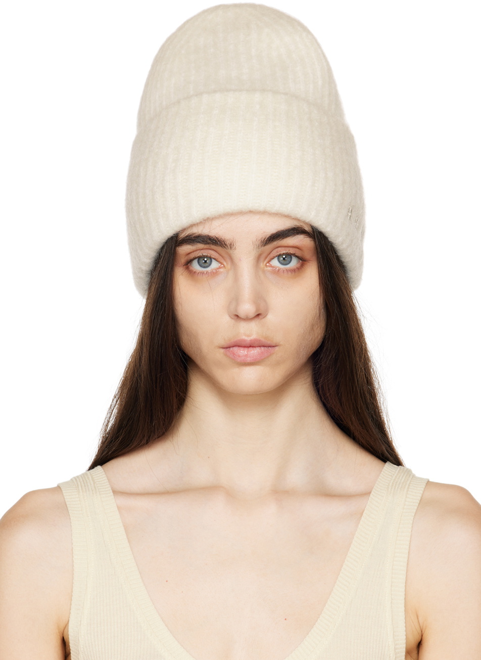 REMAIN Birger Christensen Off-White Briana Beanie REMAIN 