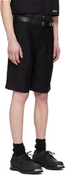 C2H4 Black Standard Shorts