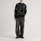 Heresy Men's Frogs! Knit Jumper in Ash