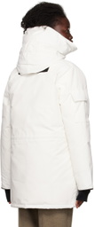 Canada Goose White Expedition Down Jacket