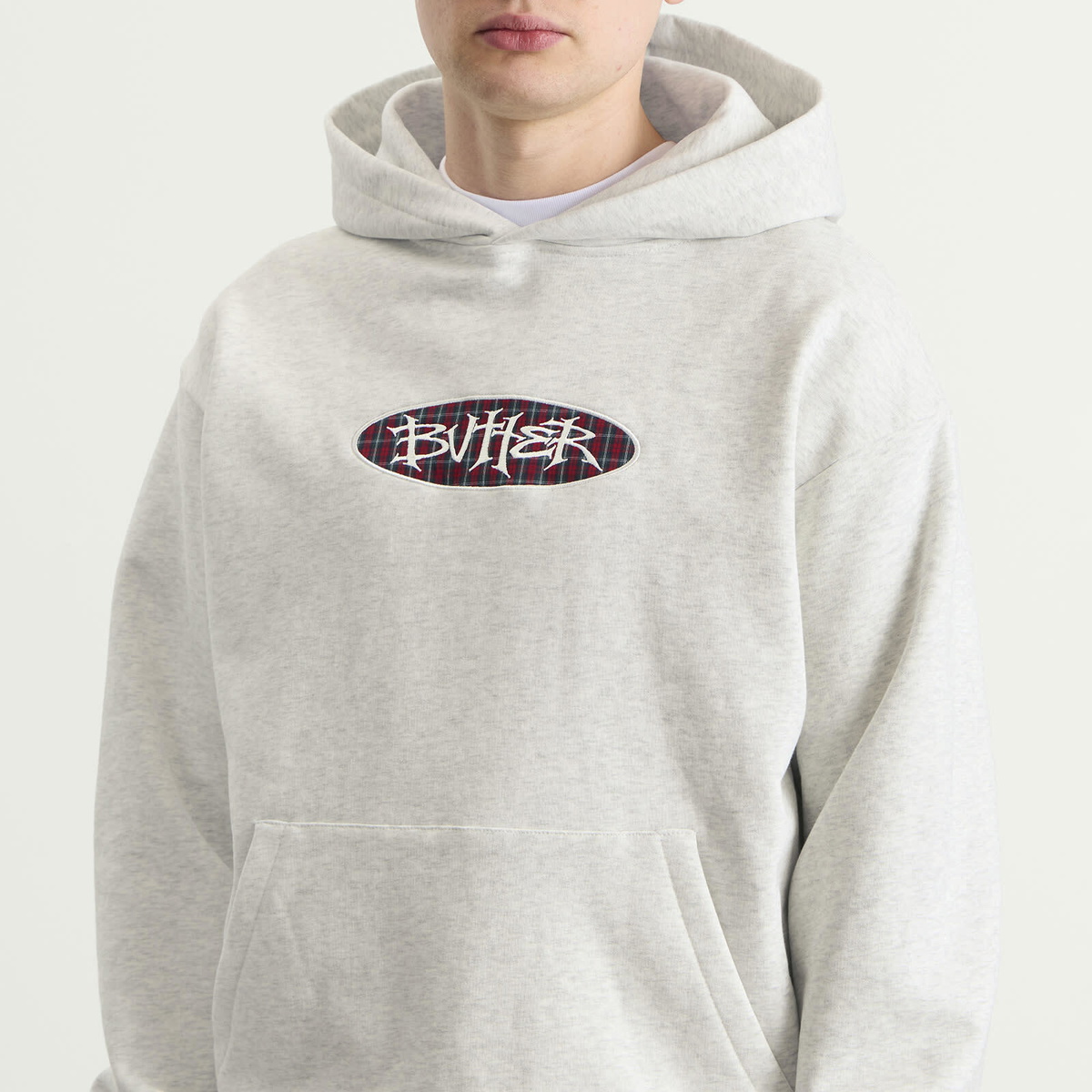 Butter Goods Men's Tide Hoodie in Ash
