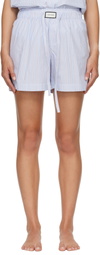 Entire Studios Blue Pyjama Shorts