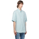 Gucci Blue GG Short Sleeve Shirt