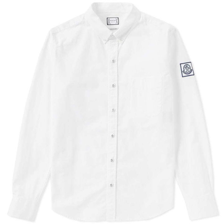 Photo: Moncler Gamme Bleu Classic Oxford Shirt White