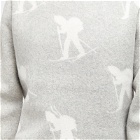END. x Clarks Originals x Beams Plus Men's Turtleneck Sweater in Grey