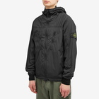 Stone Island Men's Skin Touch Nylon-TC Packable Jacket in Black