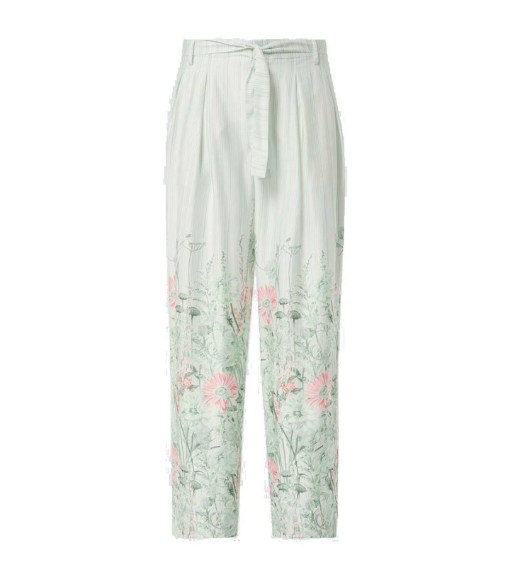 Photo: King & Tuckfield Grant floral wide-leg pants
