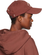 ANINE BING Red Jeremy LA Baseball Cap