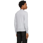 Tom Ford Grey Cotton Knit Sweater