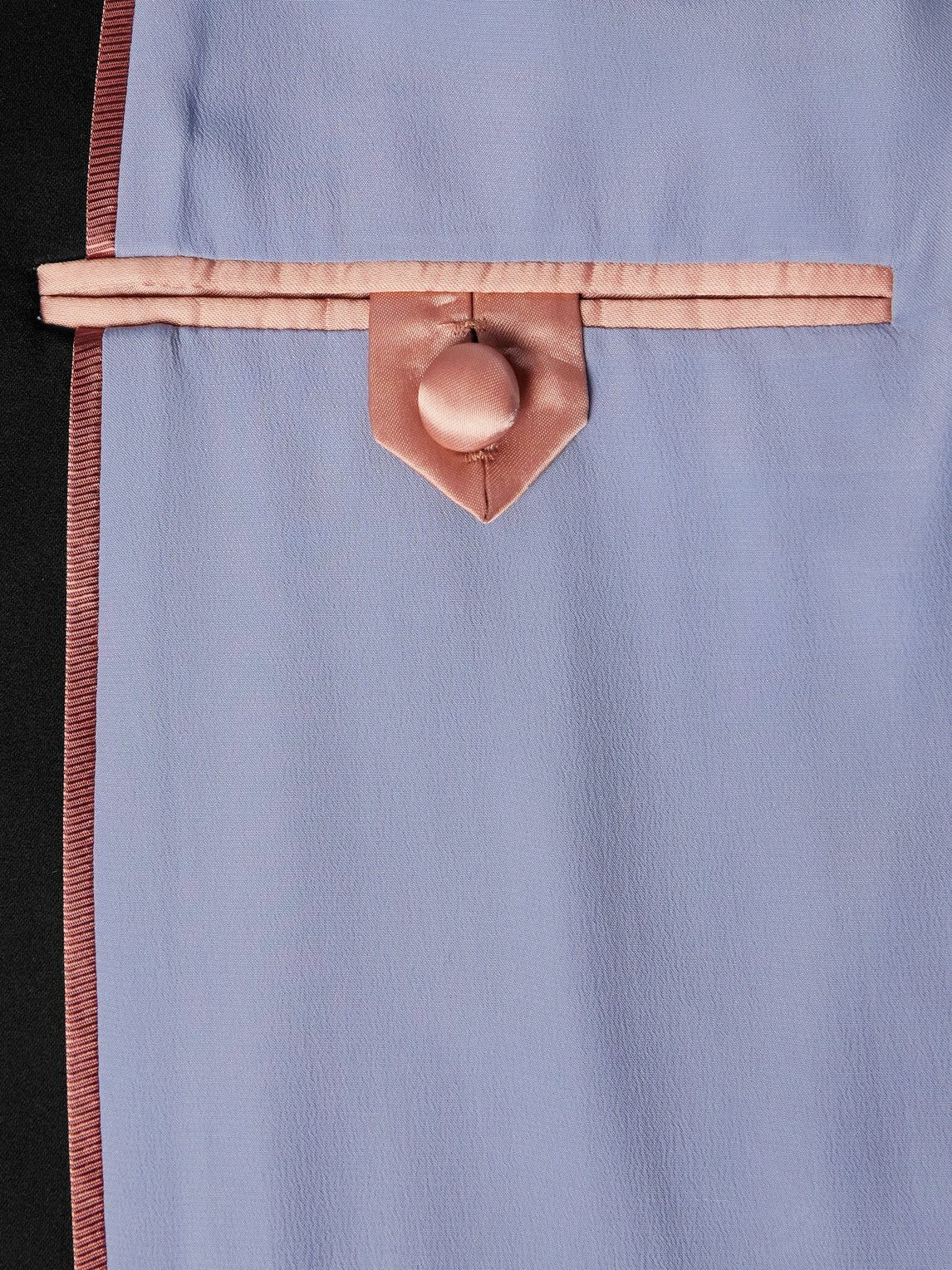 Valentino Garavani - Shawl-Collar Satin-Trimmed Grain de Poudre
