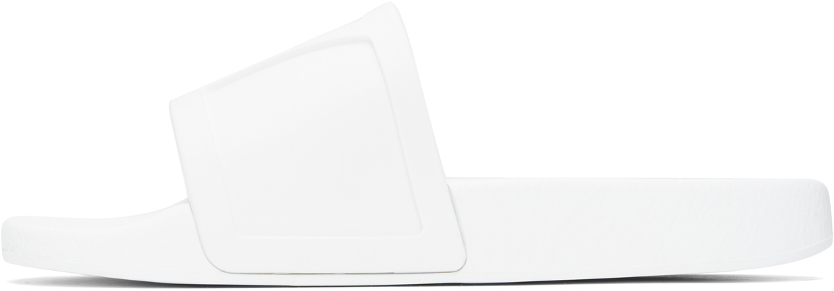 Valentino Garavani White Coolside Pool Slides