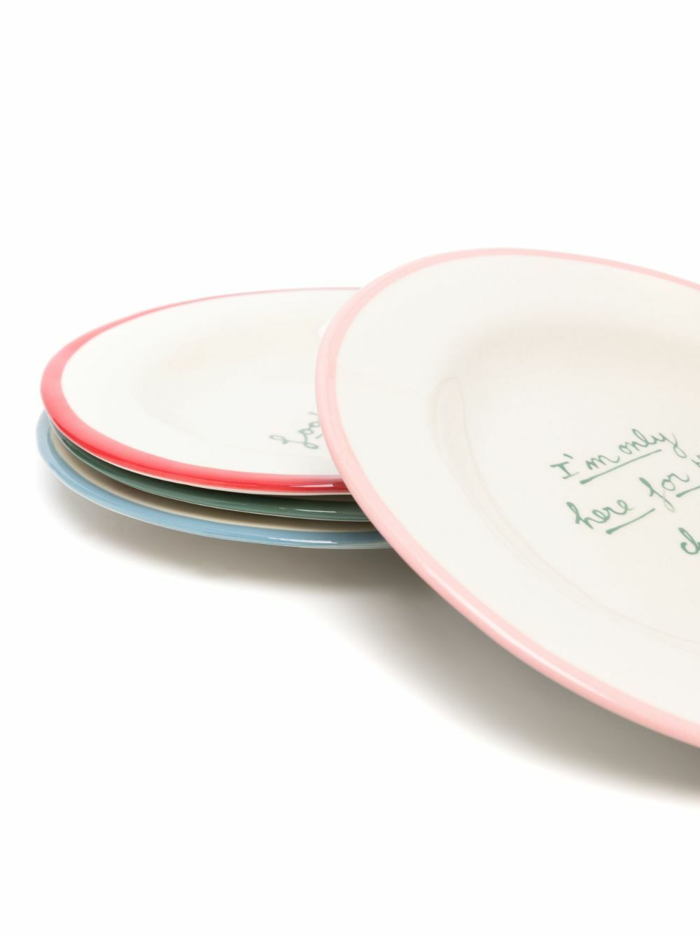 LAETITIA ROUGET X Browns Printed Stonewear Plates Set