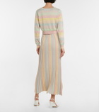 LoveShackFancy Asteria cropped knit cardigan
