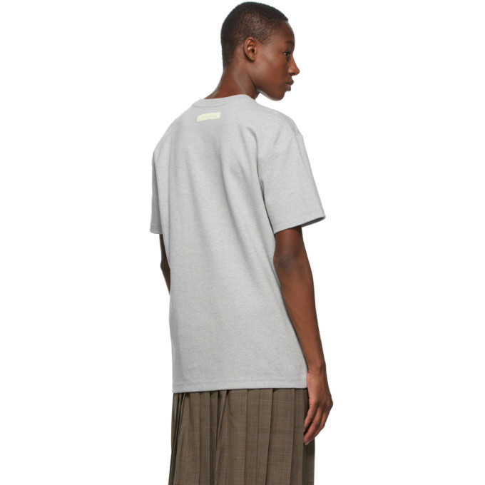 ADER error Grey Logo Masking T-Shirt ADER error