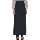 Paloma Wool Navy Fosca Maxi Skirt