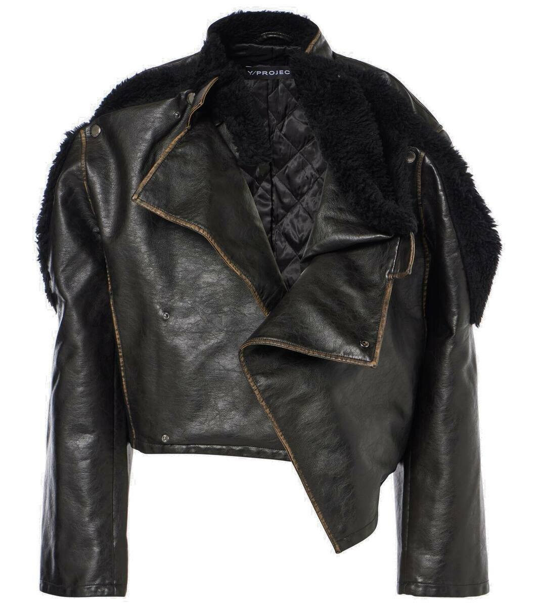 Y/Project - Twisted Lapel biker jacket Y/Project