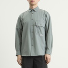 and wander Men's Dry Breathable Shirt in Blue Grey
