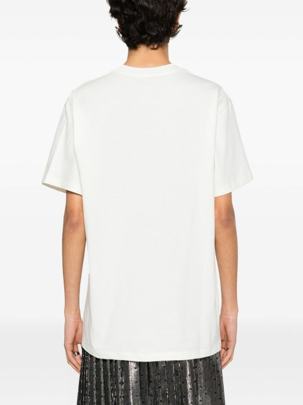 Gucci Neutral Sequin-Embellished Cotton T-Shirt Gucci