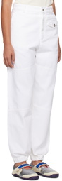 Wales Bonner White Flight Jeans