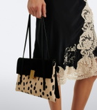 Khaite Soft Blake Small calf-hair and suede shoulder bag