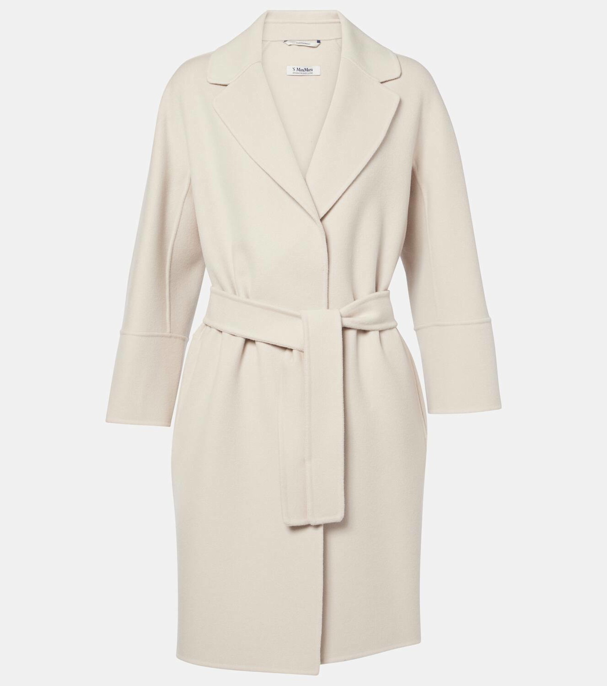 Mara Wool Coat Max Mara Cucito A Mano MAX MARA WEEKEND CIVADA BLUE 