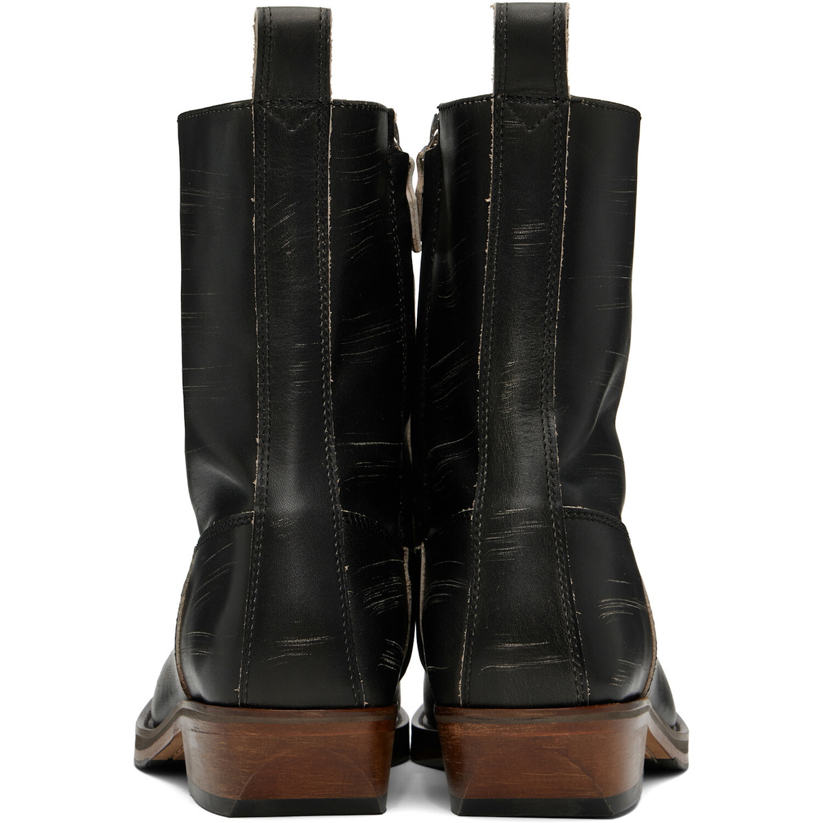 Won Hundred Black Sendra Edition Barcelona Boots