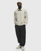 ØLÅF SIGNATURE POLO SWEAT Beige Mens Polos/Sweatshirt