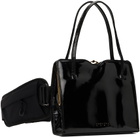 JOHANNA PARV Black Re-Purposed 50's Vintage Belt Bag