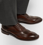 Paul Smith - Munro Leather Wingtip Brogues - Men - Dark brown