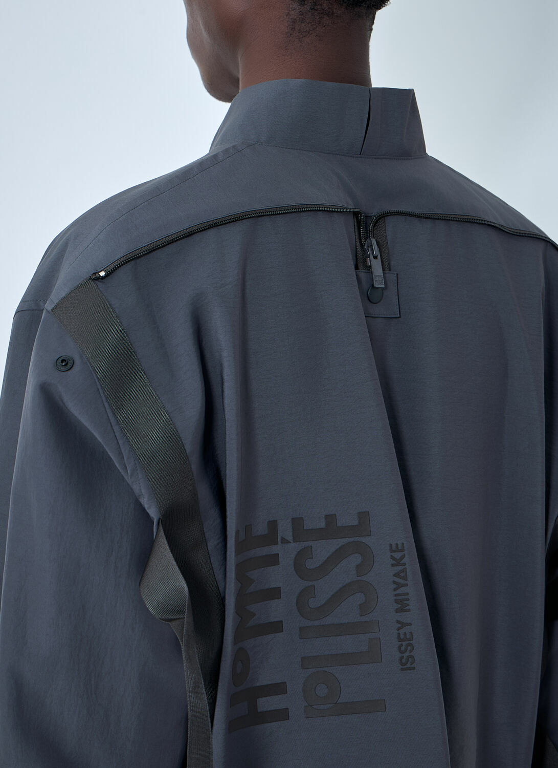Homme Plissé Issey Miyake Structured Oversized Jacket