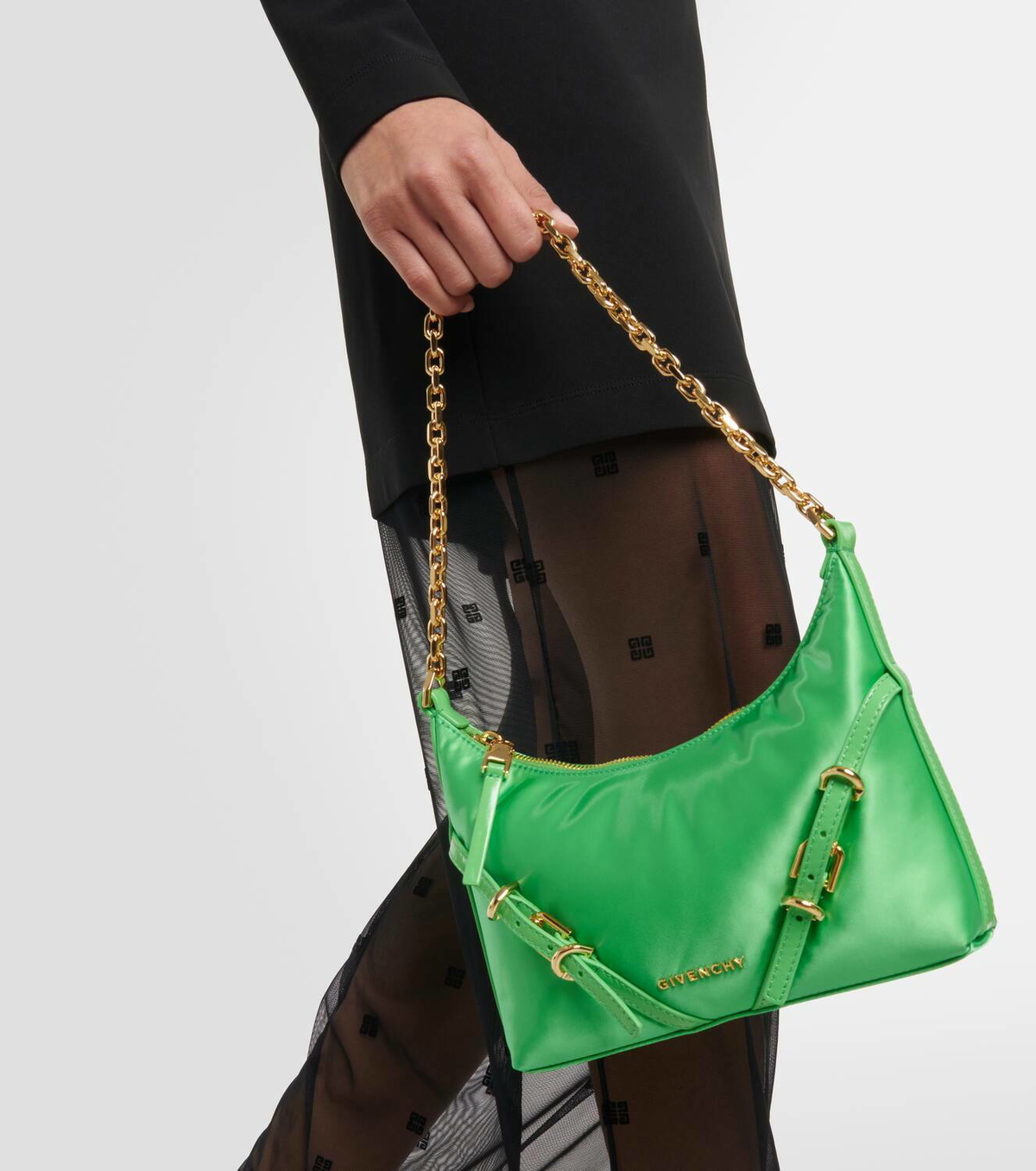 Givenchy Voyou Party Mini satin shoulder bag Givenchy