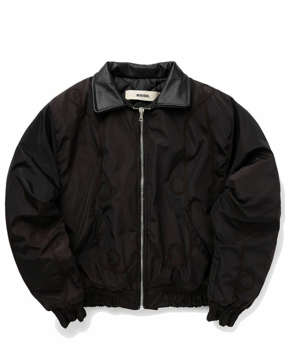 Photo: Rough. Jessie Bomber Jacket Brown - Mens - Bomber Jackets