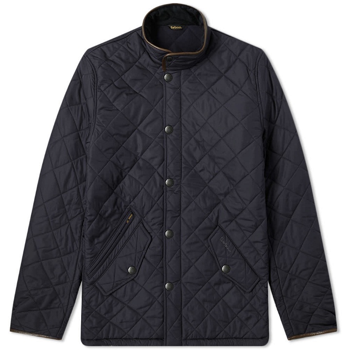 Photo: Barbour Powell Quilt Jacket Navy