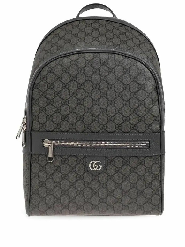 Photo: Gucci Grey Ophidia Medium Backpack