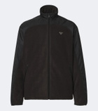 Prada Re-Nylon and fleece track jacket