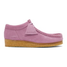 Palm Angels Purple Clark Originals Edition Wallabee Desert Boots