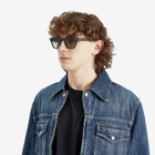 Moscot Men's Dolt Sunglasses in Dark Green/Forest Wood