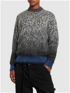 OFF-WHITE Degradé Arrow Mohair Blend Knit Sweater