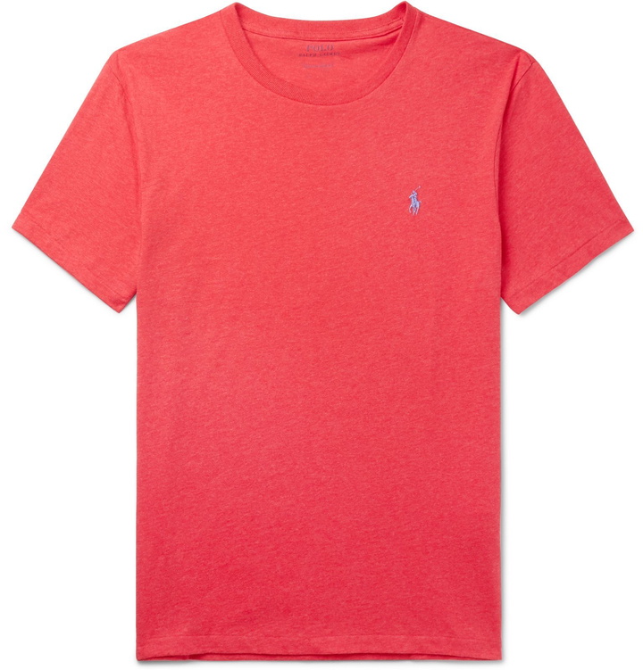 Photo: Polo Ralph Lauren - Cotton-Jersey T-Shirt - Red