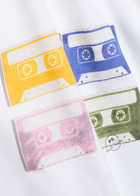 PS Paul Smith Tapes Printed Cotton T-shirt White
