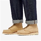 Red Wing Women's 6" Classic Moc Boot in Cream Abiline